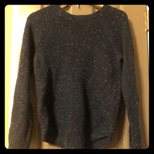 Women’s Navy Confetti Sweater